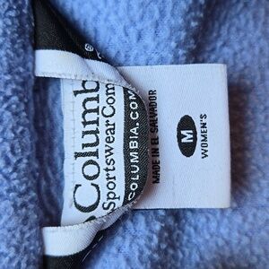 Women's medium light blue fleece
